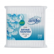 AMFA Ватные палочки 200шт пакет